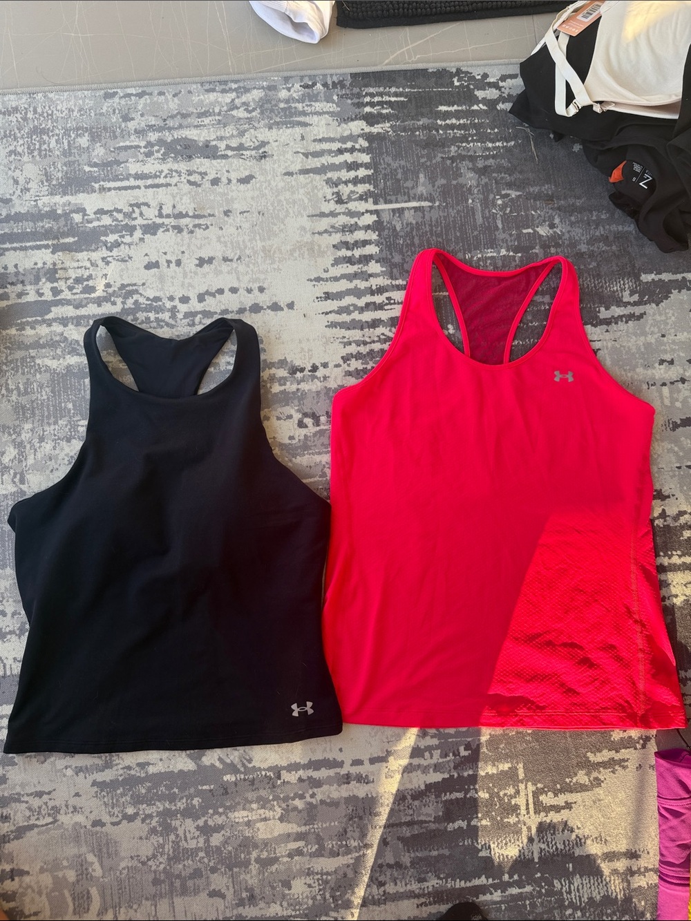 2 Women’s Under Armour Tank Tops - Size Medium